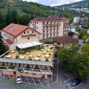 Drone Roof Garden Albergo Fara