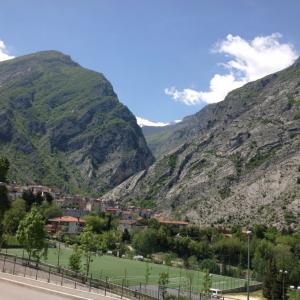 Foto paese campo visto da hotel maggio 2014