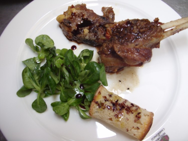 Filetto di Vitellino con Purea di Carote