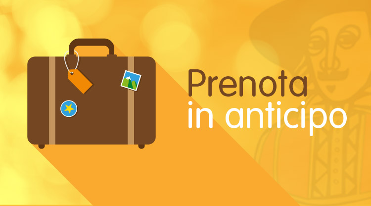 Prenota in anticipo